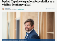 Mladé rodiny musí mít možnost dobře bydlet. Tepelné čerpadlo a fotovoltaika se u většiny domů nevyplatí